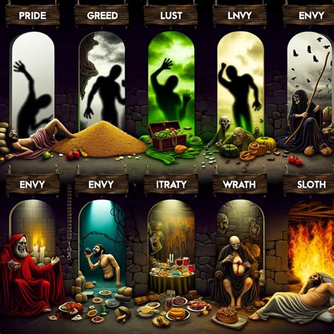 From Wrath To Greed: Unmasking The 7 Deadly Sins Of The Bible - Bible126