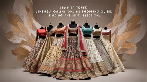 Ultimate Guide to Semi-Stitched Lehenga Online Shopping: Tips & Tricks ...