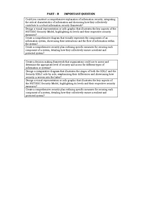 DIS Question BANK PART B - PART – B IMPORTANT QUESTION Could you ...