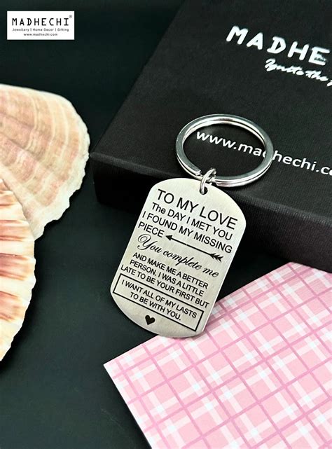 Love Keychain | To My Love keychain | Madhechi