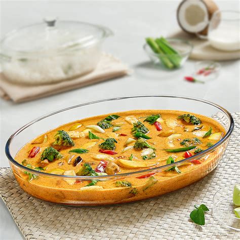 Buy Oval Baking Dish 700 ml at Best Price Online in India - Borosil