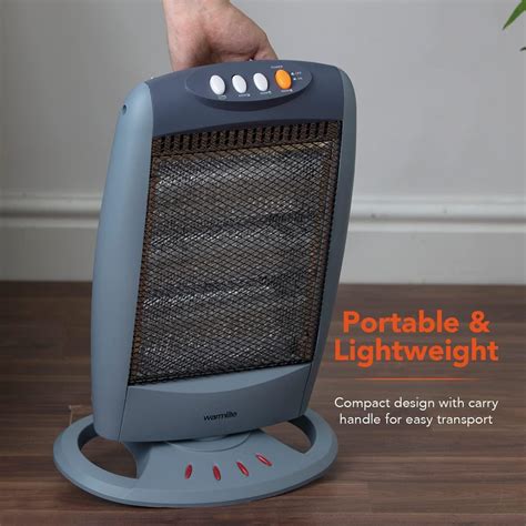Buy Space Heater, 1200W Fast Heating Ceramic Electric Heater with ...