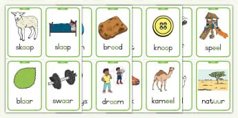 aa, ee, oo, uu Kwartaal 1 (Term 1) - Graad 3 (Grade3