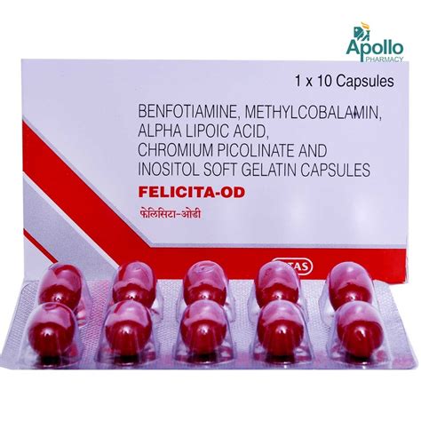 Buy Felicita-OD Capsule | 19 Minutes Delivery | Apollo Pharmacy