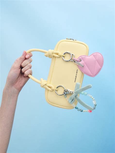 Butter Yellow Sammie Knotted-Handle Elongated Bag - Butter Yellow ...