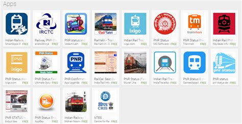 Free IRCTC PNR Rail, Train Enquiry & Live Indian Rail Apps - Youth Apps