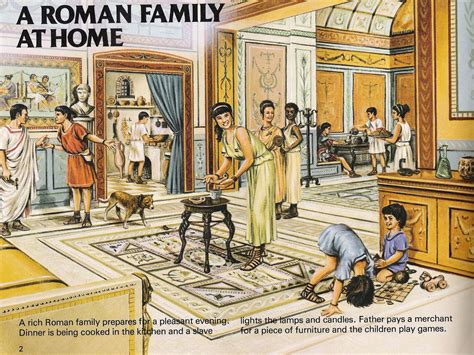 The hustle and bustle of Roman family life. | Antichità classica ...