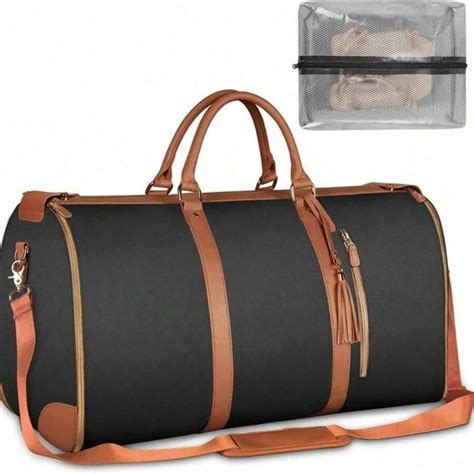Lefame Travel Bag Carry On,Duffle Bag For Travel With Shoe Compartment ...
