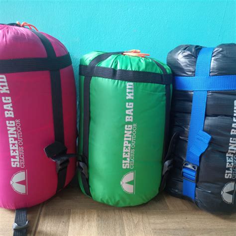 Jual Sleeping Bag Kid Anak Polar Bulu Tebal dan Lembut Celcius Degree ...
