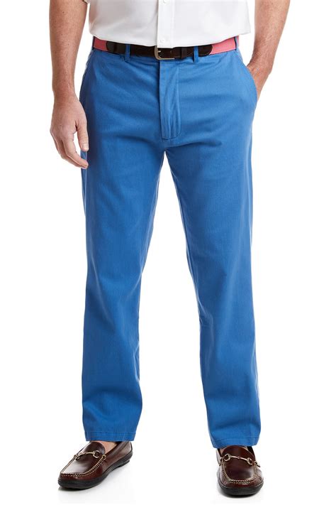 Harbor Pant Stretch Twill Deep Ocean Blue MENS PANTS Castaway Nantucket ...