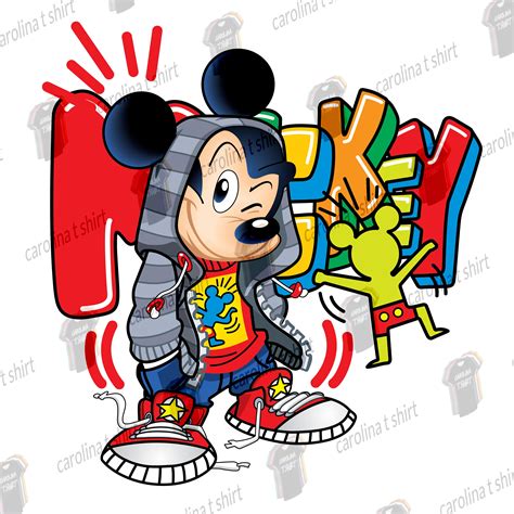Gangster Mickey Mouse Kleurplaten