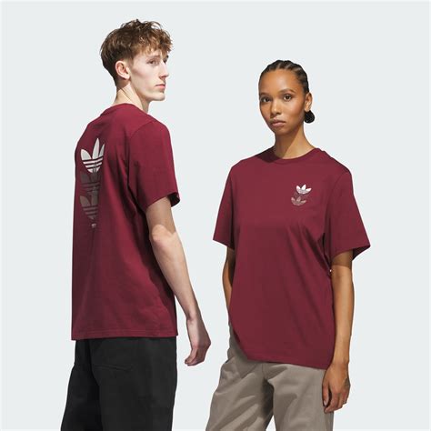 Polera Skateboarding Triple Trifolio - Granate adidas | adidas Chile