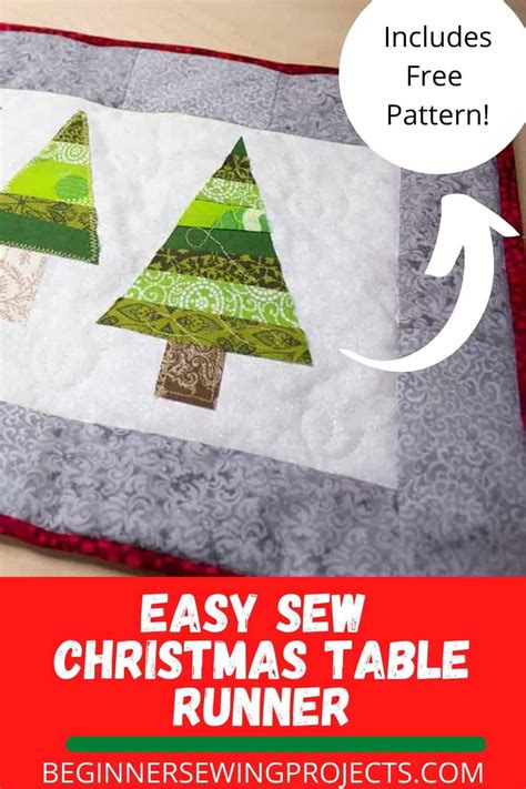 Image result for Christmas Table Runner Sewing Project