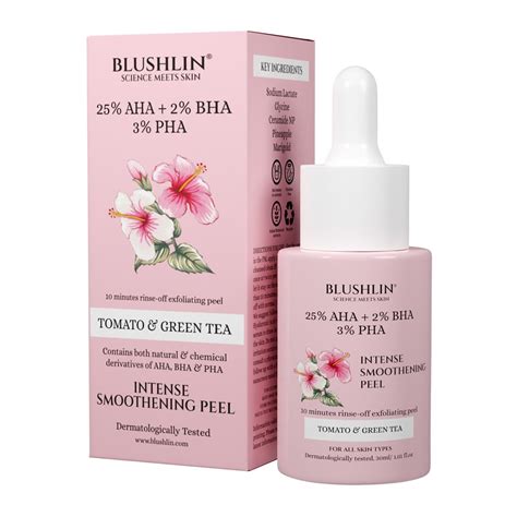 Buy BLUSHLIN 25% AHA + 2% BHA + 3% PHA | Intense Smoothening Peel ...