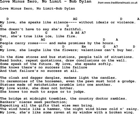 Love minus zero | Cool lyrics, Classic rock lyrics, Bob dylan lyrics