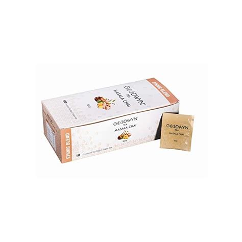 Buy Goodwyn Masala Chai, Classic Black Tea with Traditional Indian ...