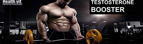 Healthvit Fitness Testosterone Booster Supplement and Boost Men Muscle