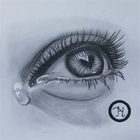 How To Draw A Realistic Crying Eye