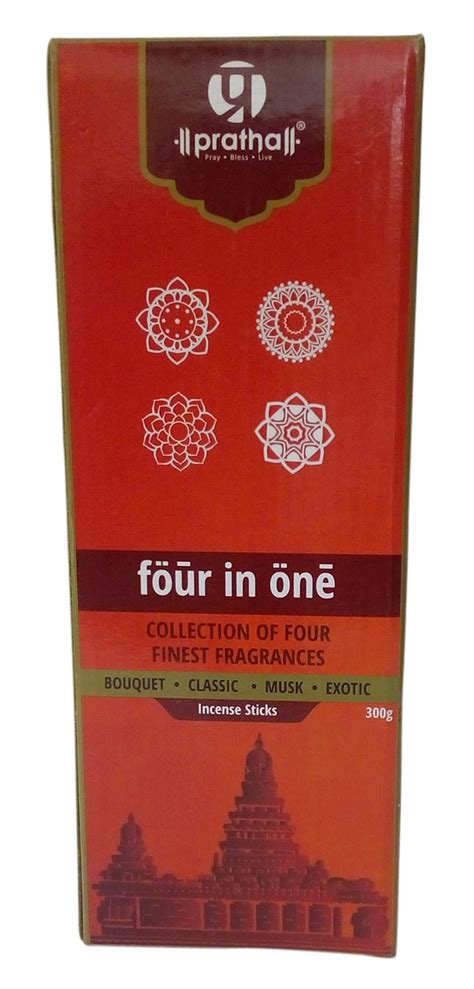 Pratha Incense Sticks - Four In One, 300g Carton : Amazon.in: Health ...
