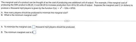 Image result for Marginal Cost Equation Example