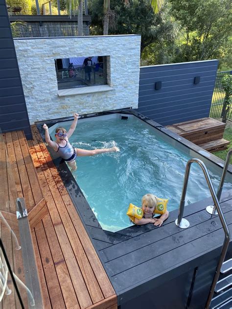 Small Above Ground Concrete Pools The Poolz Awards Swimming Pool By