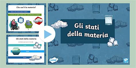 Gli stati della materia - PowerPoint BES