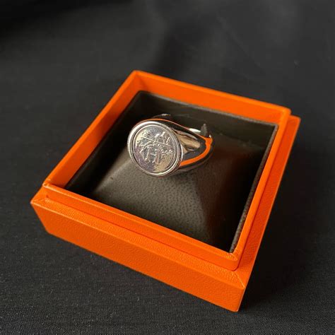19 HERMÈS "HERMÈS Coin" Silver/925 Ring | CARBOOTS