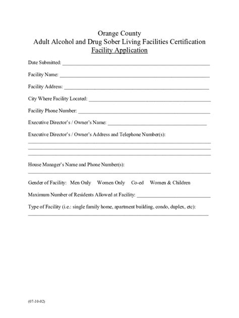 Fillable Online Intake Form - Acceptance House Sober Living Fax Email ...