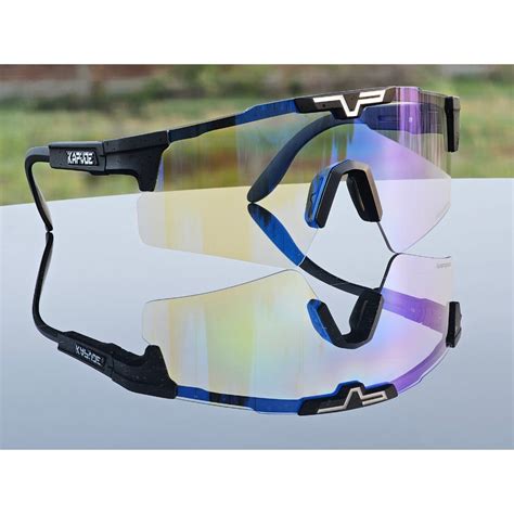 Kapvoe Photochromic Sports Glasses UV400 Sunglasses bicycle Eyepieces ...