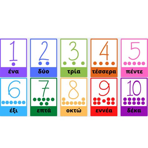 How to write numbers 1 10 in greek - amtech.blog