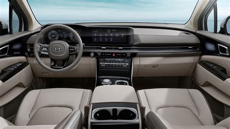 Futuristic and versatile interior for new Kia Carnival