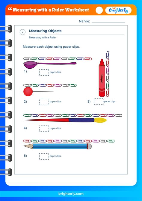 Free Printable Ruler Measurements Worksheets for Kids [PDFs]