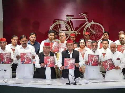 Samajwadi Party releases manifesto: Key highlights - Caste census by ...