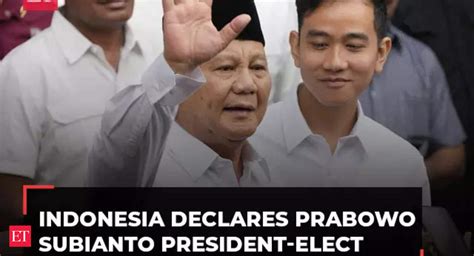 Indonesia declares Prabowo Subianto president-elect after court rejects ...