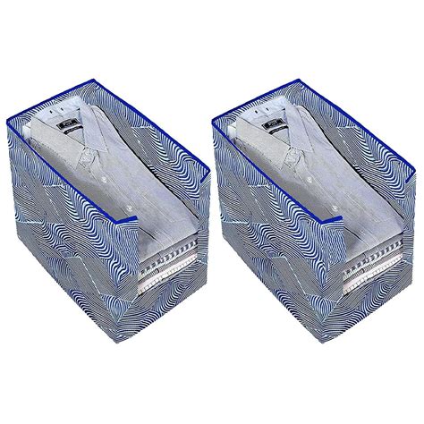 Kuber Industries Exclusive Laheriya Printed 2 Piece Non Woven Shirt ...