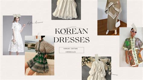 Korean Couture Chronicles: Korean Dresses For Women – TrenBee