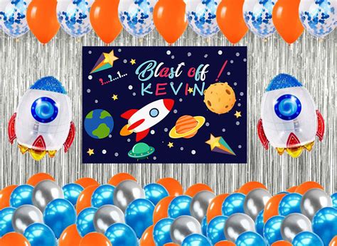 Buy Space Decoration Party Supplies Kit | Party Supplies | Thememyparty ...