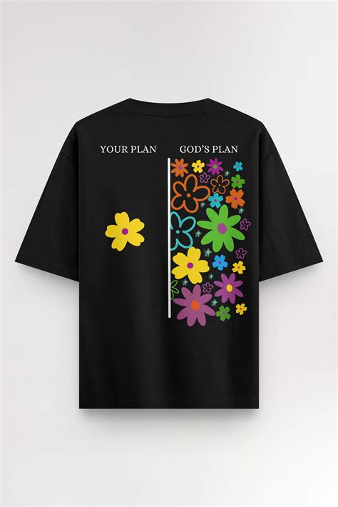 God's Plan | Oversized T-shirt – OFFBEAT OUTFITS