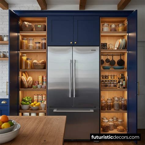 Top 4+ Wrap Around Refrigerator Pantry designs for small spaces