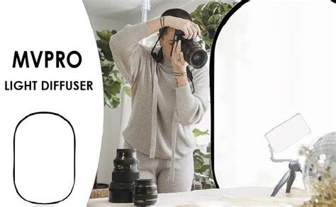 MVPRO Light Diffuser Photography 2.5x4.16ft(30X50 INCH) (80X125) cm Sun ...