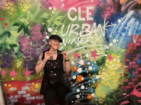 CLE Urban Winery Paint n SIP (Uncork your creativity)YOU SPIN ME ROUND ...