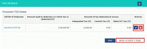 How to file Form GSTR-7 – GST TDS Return – FAQs & Manual