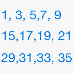 Image result for Consecutive Numbers Examples