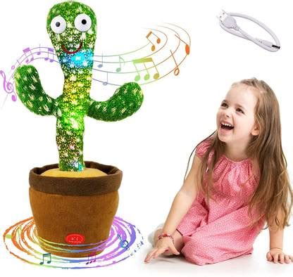KHYALI Dancing Talking Cactus Tree Toy, Singing Recording voice reply ...