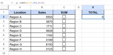 Image result for Google Sheets Checkbox Formula