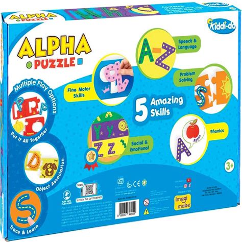 Imagimake Alpha Puzzle Skill Building Activity Sets — Toycra