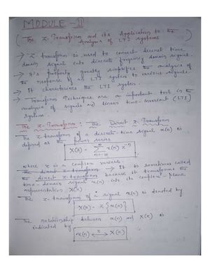 DSP MOD-1 PART-4 LTI System - Discrete-Time Linear Time-Invariant (LTI ...