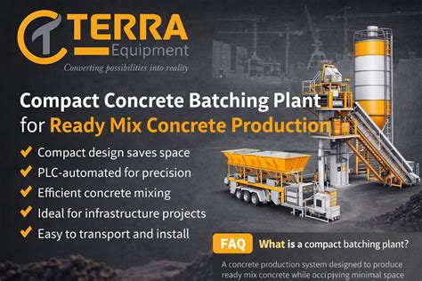 Concrete Batching Plant Types | Stationary, Mobile & Ready Mix Plants ...