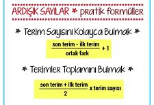 Ardışık Sayılar Kısa Yollar