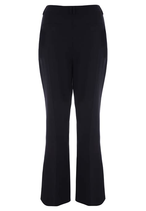 Womens Black Boot Cut Trousers | Peacocks